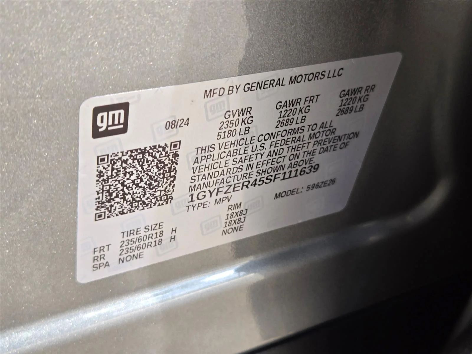 Used 2025 Argent Silver Metallic Cadillac FWD Sport image 32