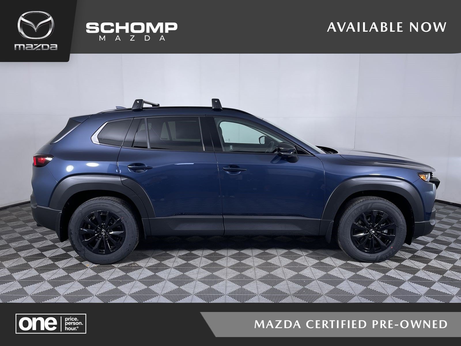 Certified Used 2026 Ingot Blue Metallic Mazda Premium image 1