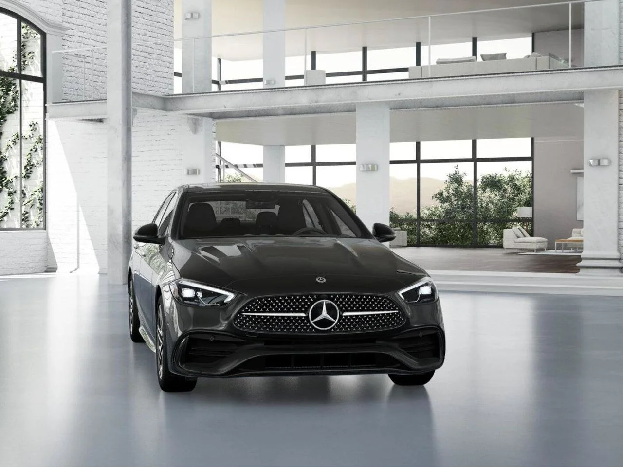 New 2026 Graphite Grey Metallic Mercedes-Benz C 300 image 8