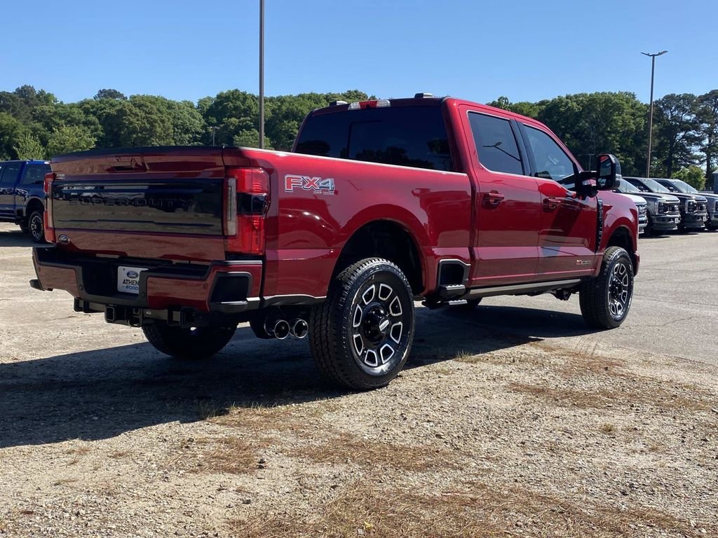 New 2026 Ruby Red Metallic Tinted Clearcoat Ford F-350® Platinum® image 3