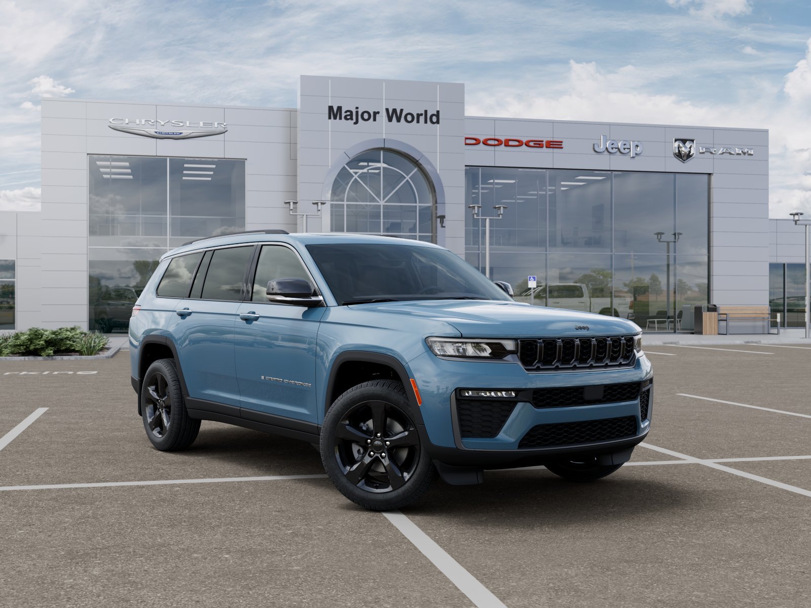 New 2026 Steel Blue Exterior Paint Jeep Limited image 5