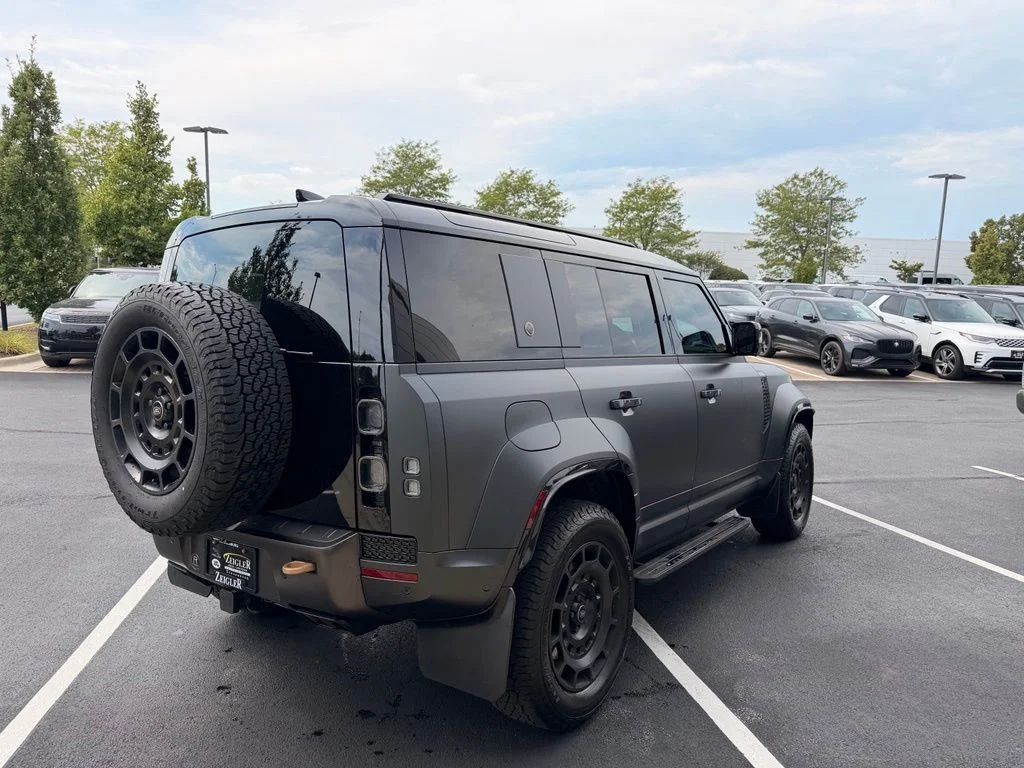 Used 2025 Carpathian  Gray Matte Wrap Land Rover OCTA image 5