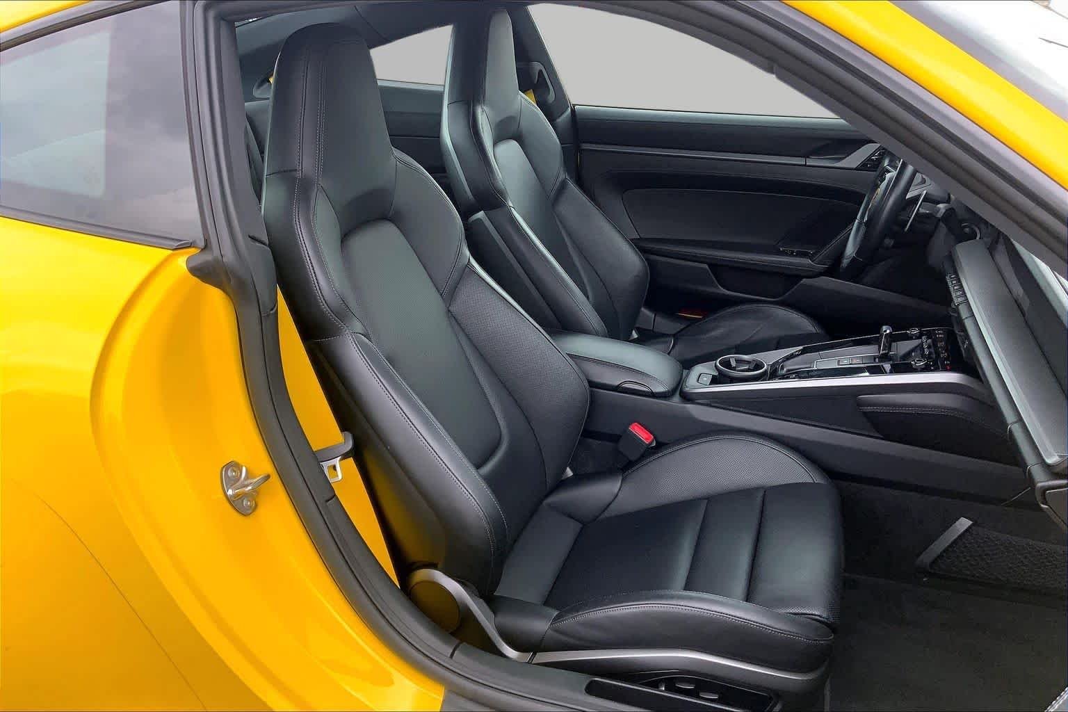 Used 2021 Racing Yellow Porsche Carrera S image 9