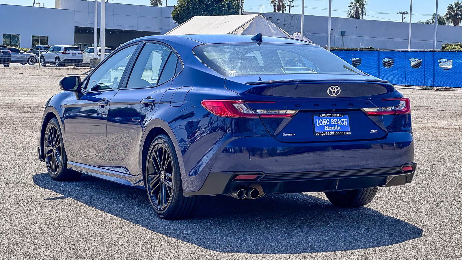 Used 2025 Blue Toyota LE image 8