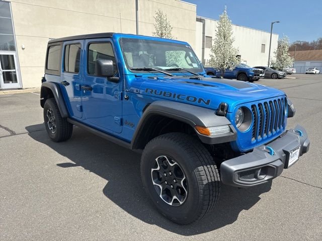 Used 2023 Jeep Wrangler 4xe Rubicon 4XE with VIN 1C4JJXR6XPW629306 for sale in Wallingford, CT