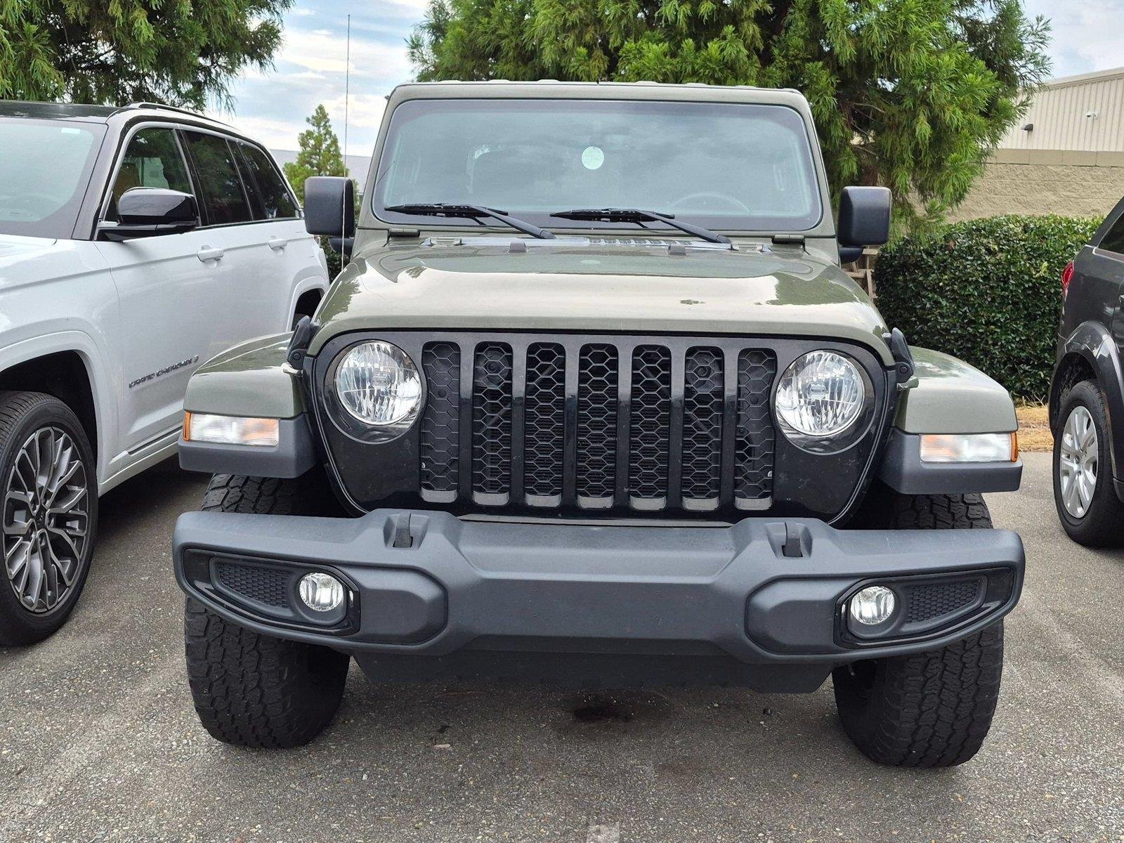 Used 2023 Sarge Green Clearcoat Jeep Willys image 1