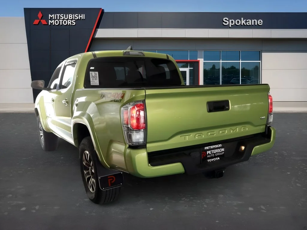 Used 2023 Electric Lime Metallic Toyota TRD Sport image 3