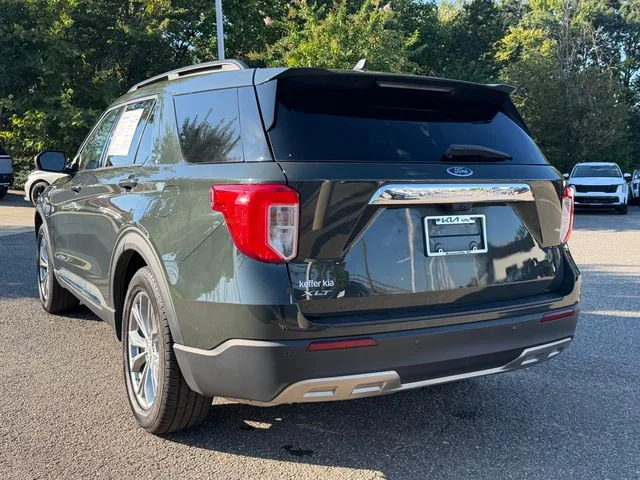 Used 2024 Green Metallic Ford XLT image 3