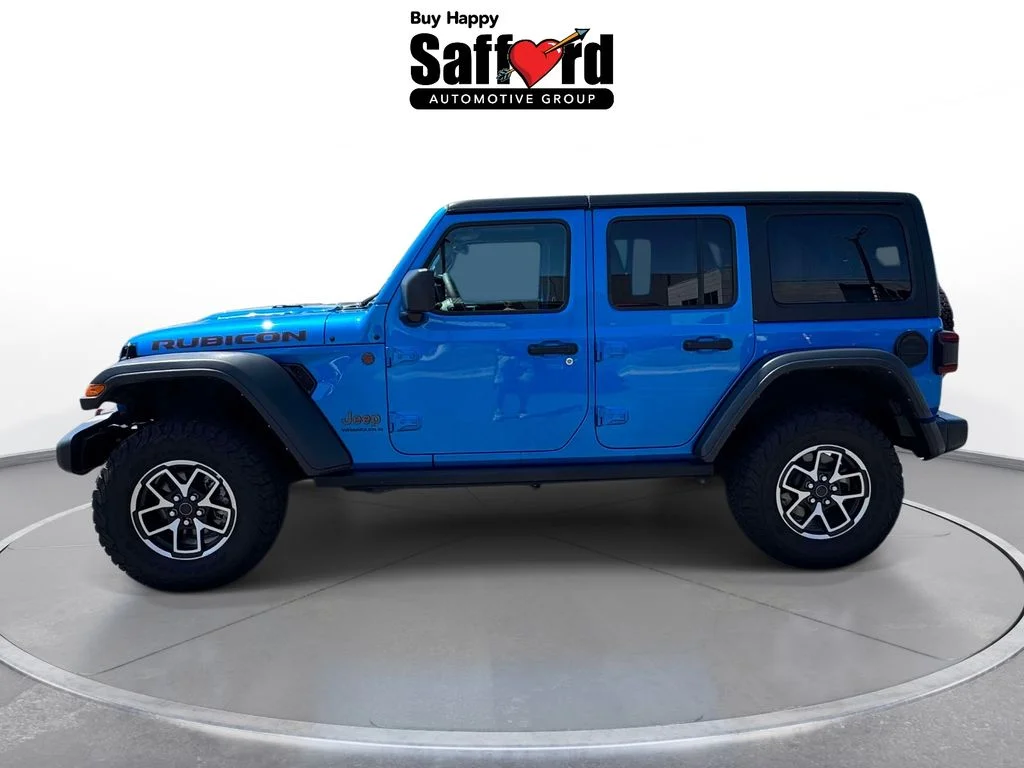 Used 2025 Blue Jeep Rubicon image 4