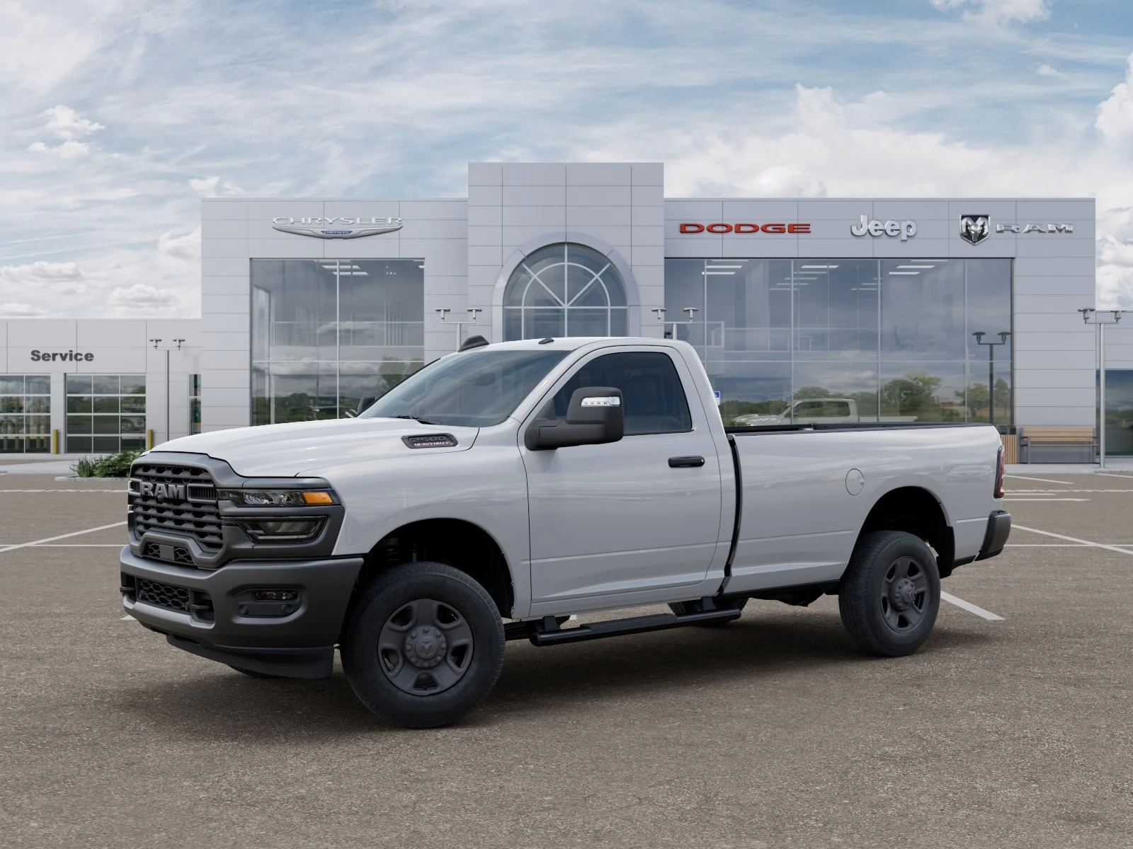New 2025 Bright White Clear-Coat Exterior Paint RAM Tradesman image 13