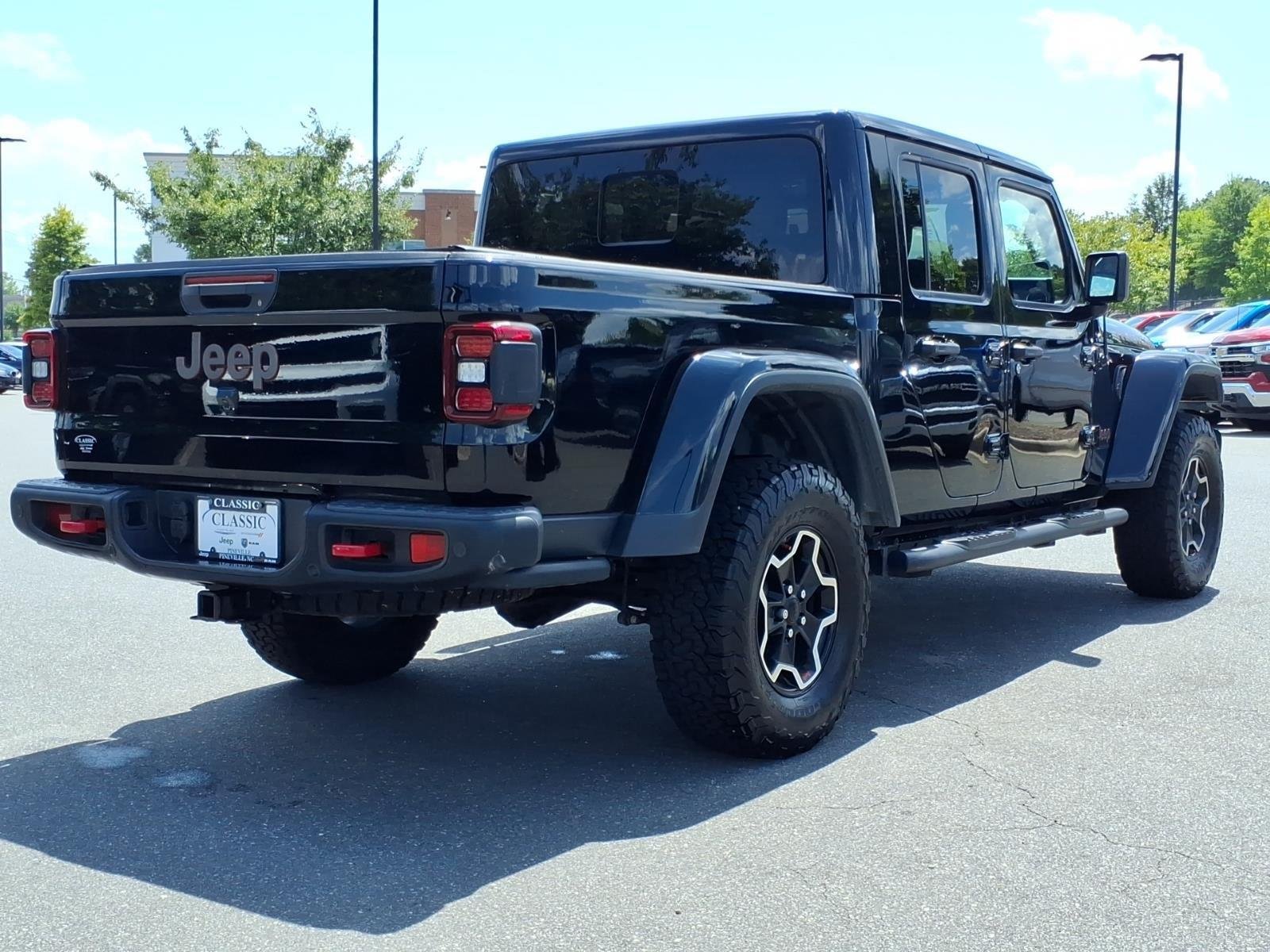 Used 2021 Black Clearcoat Jeep Rubicon image 2