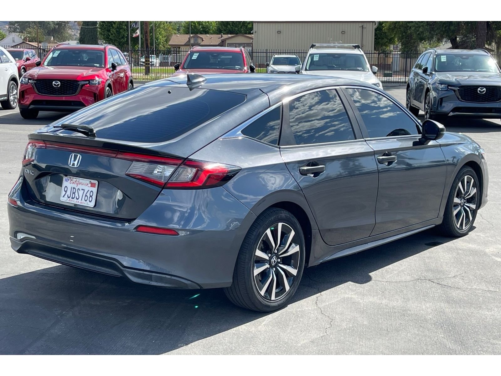 Certified Used 2023 Meteorite Gray Metallic Honda EX image 6