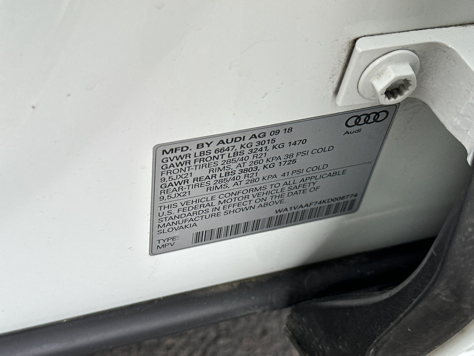 Used 2019  Audi 55 Prestige image 36