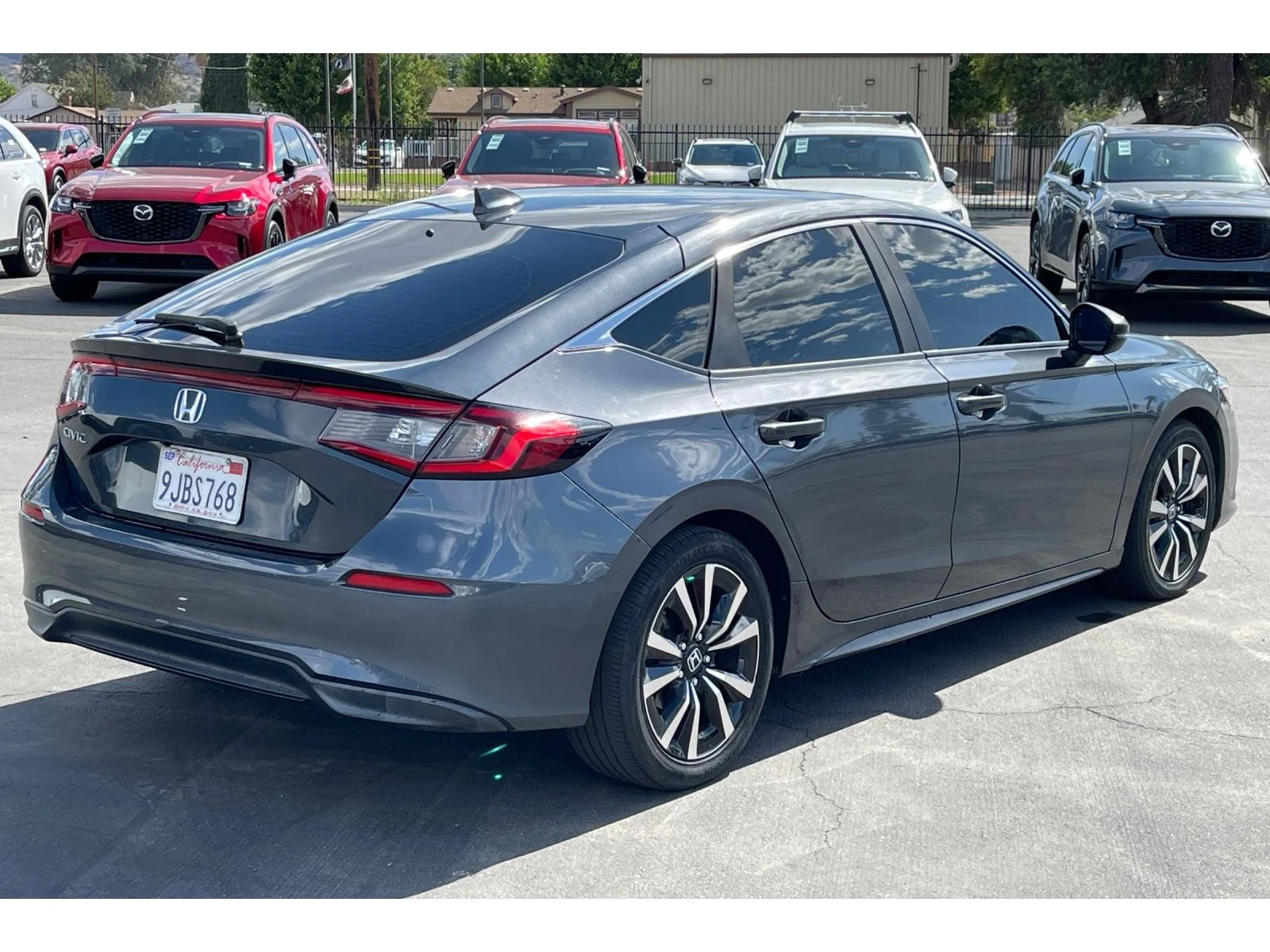 Used 2023 Meteorite Gray Metallic Honda EX image 6