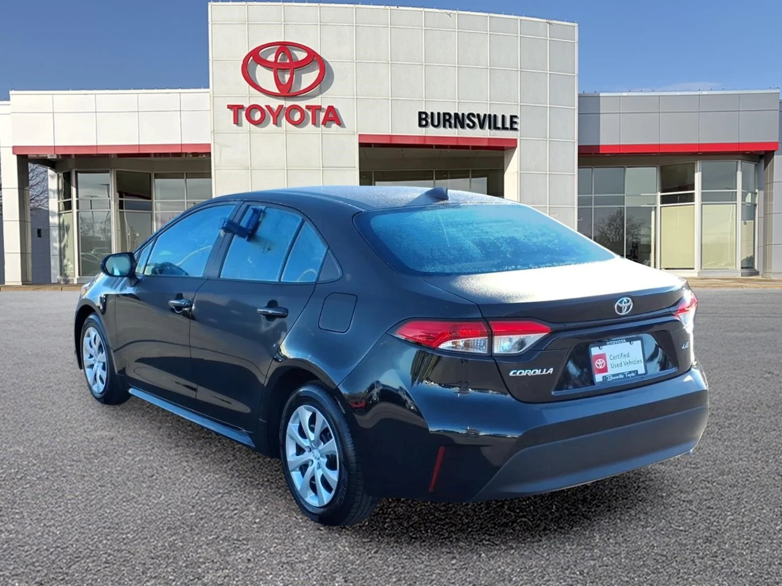 Certified Used 2025 Black Toyota LE image 6