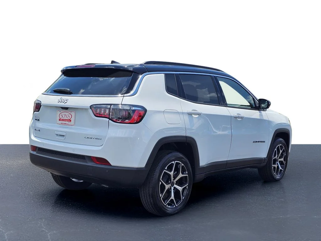 New 2026 Bright White Clear-Coat Exterior Paint Jeep Limited image 8
