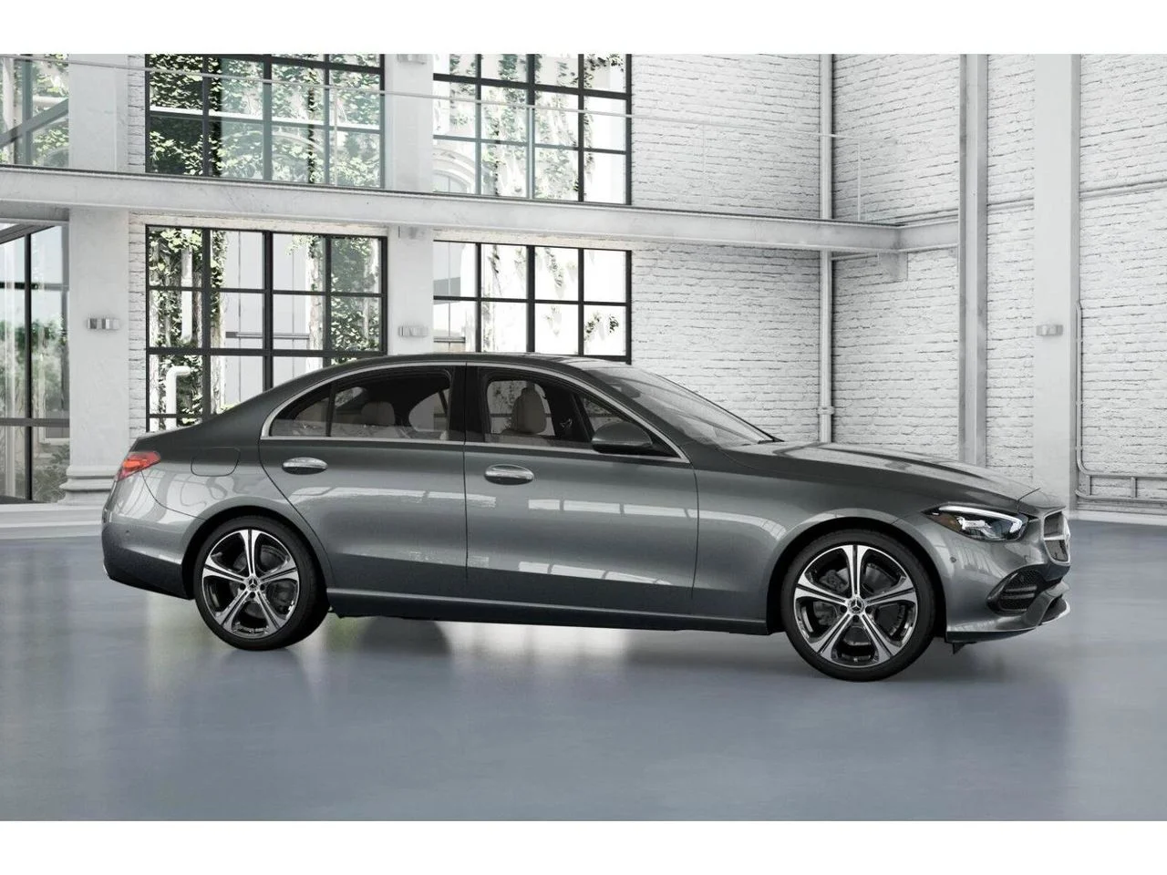 New 2026 Selenite Grey Metallic Mercedes-Benz C 300 image 14