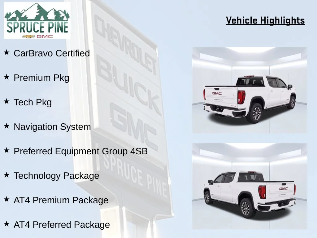 Certified Used 2023 White GMC AT4 image 9