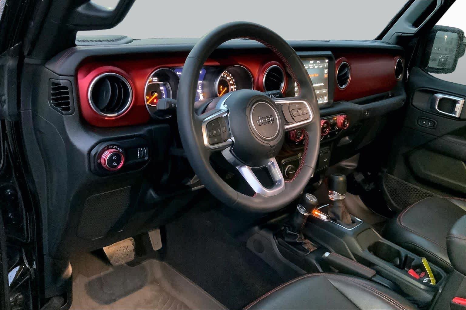 Used 2023 Black Clearcoat Jeep Rubicon image 17