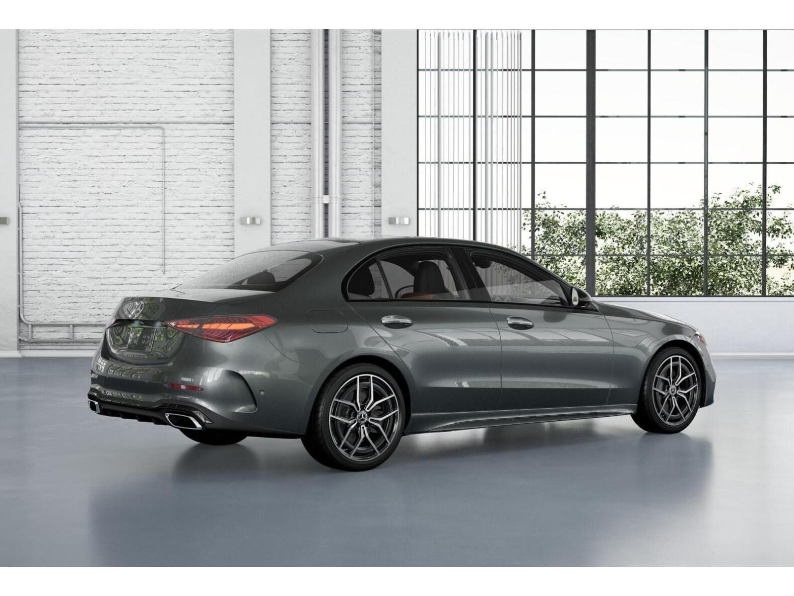 New 2026 Selenite Grey Metallic Mercedes-Benz C 300 4D Sedan image 21
