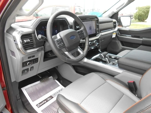 New 2026 Ruby Red Metallic Tinted Clearcoat FORD Lariat® image 3