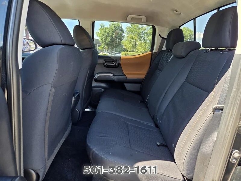 Used 2018 Midnight Black Metallic TOYOTA SR5 DOUBLE CAB 6