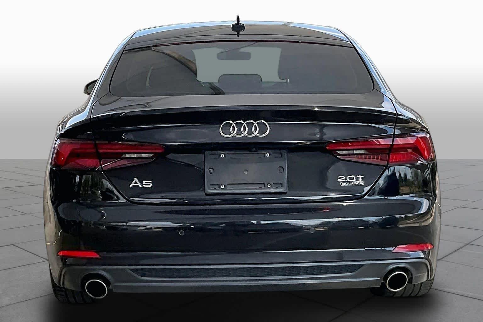 Used 2018 Mythos Black Metallic Audi Premium Plus image 5
