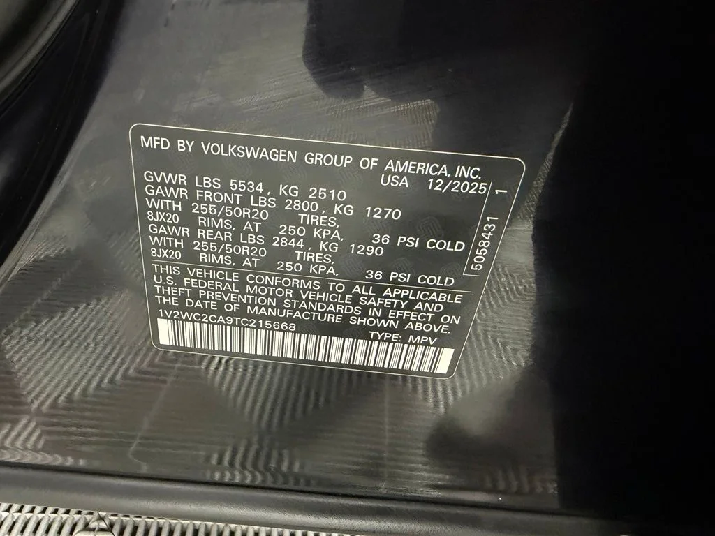 Used 2026 Black Volkswagen SE w/Technology image 30