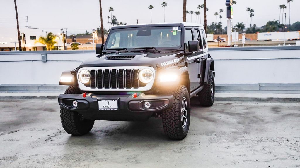 New 2026 Black Clearcoat Jeep Rubicon image 4