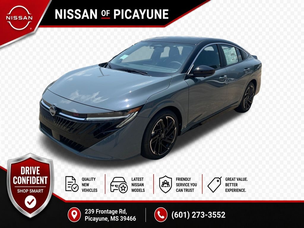 New 2026 Atlantic Gray Metallic / Super Black Two-tone Nissan SR image 1