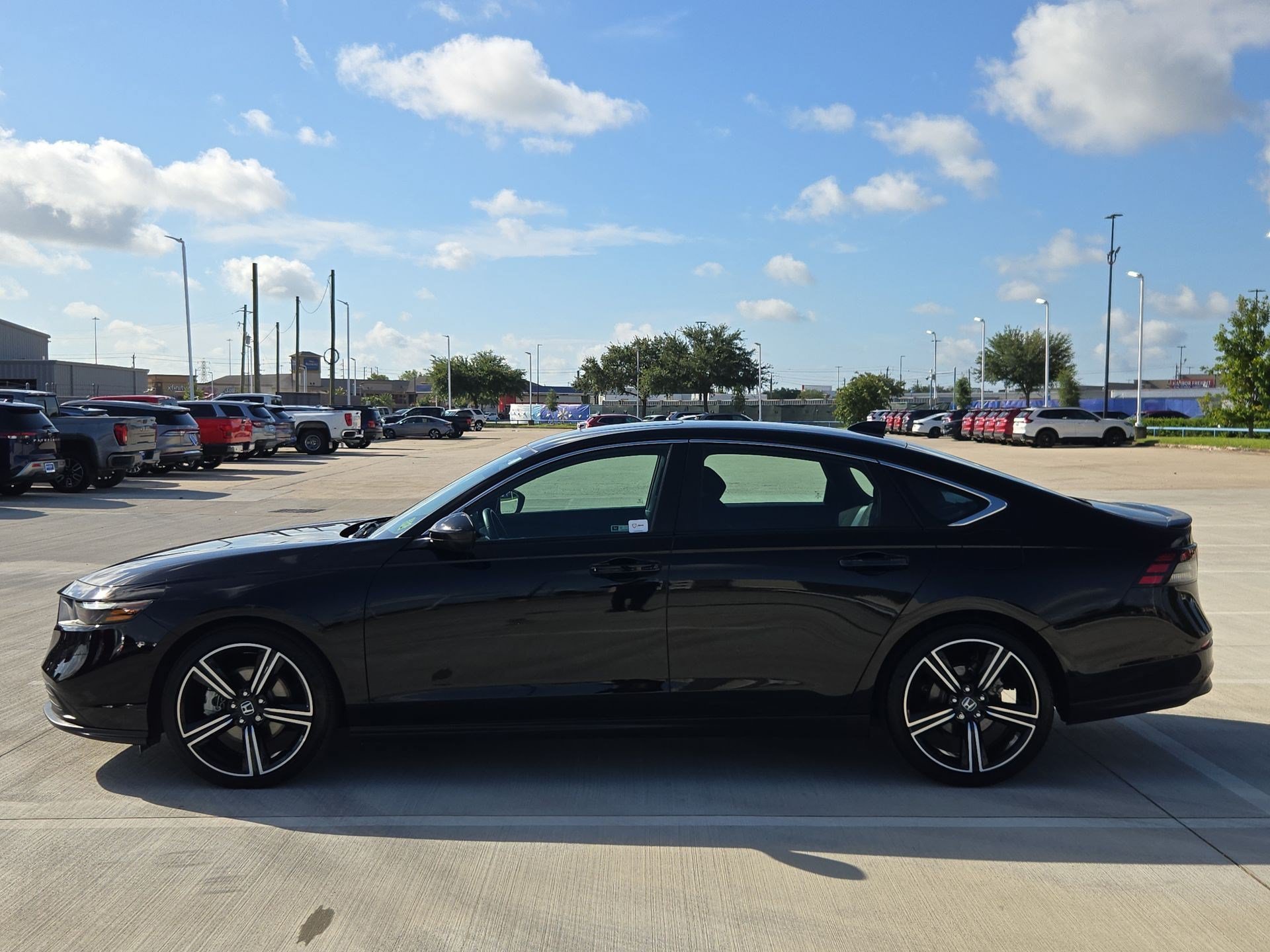 Certified Used 2025 Black Honda Sport image 3