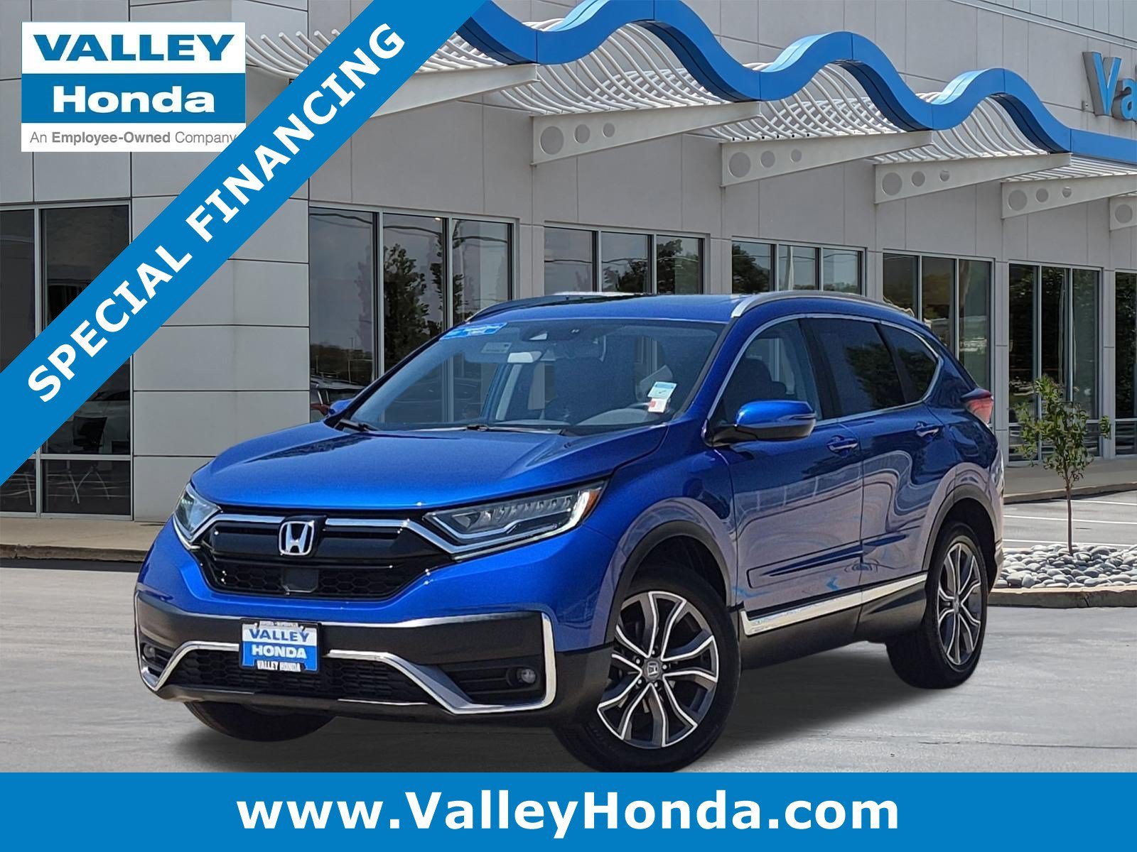 Certified Used 2022 Blue Honda Touring AWD image 1