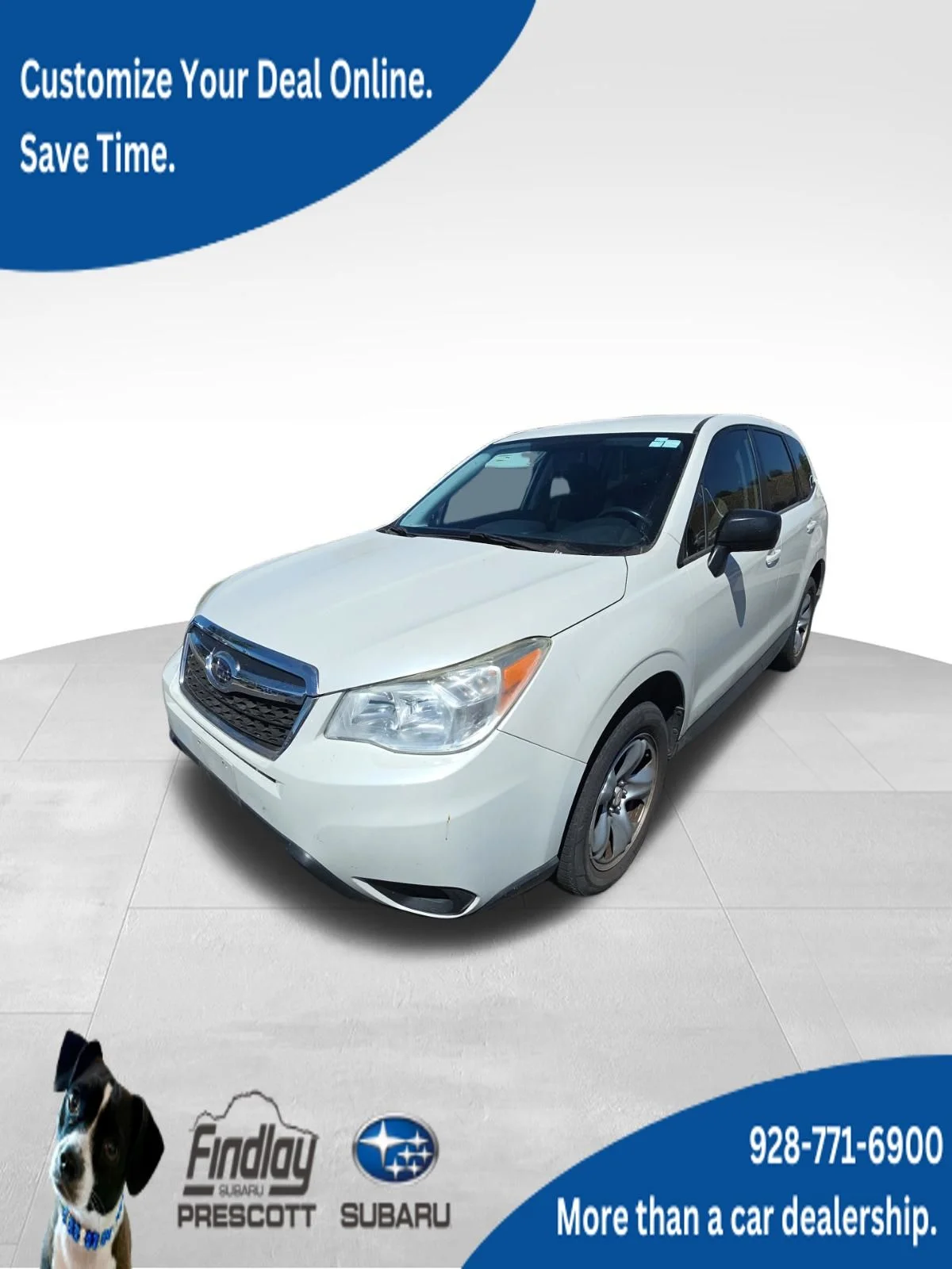 Used 2014 White Subaru 2.5i image 1