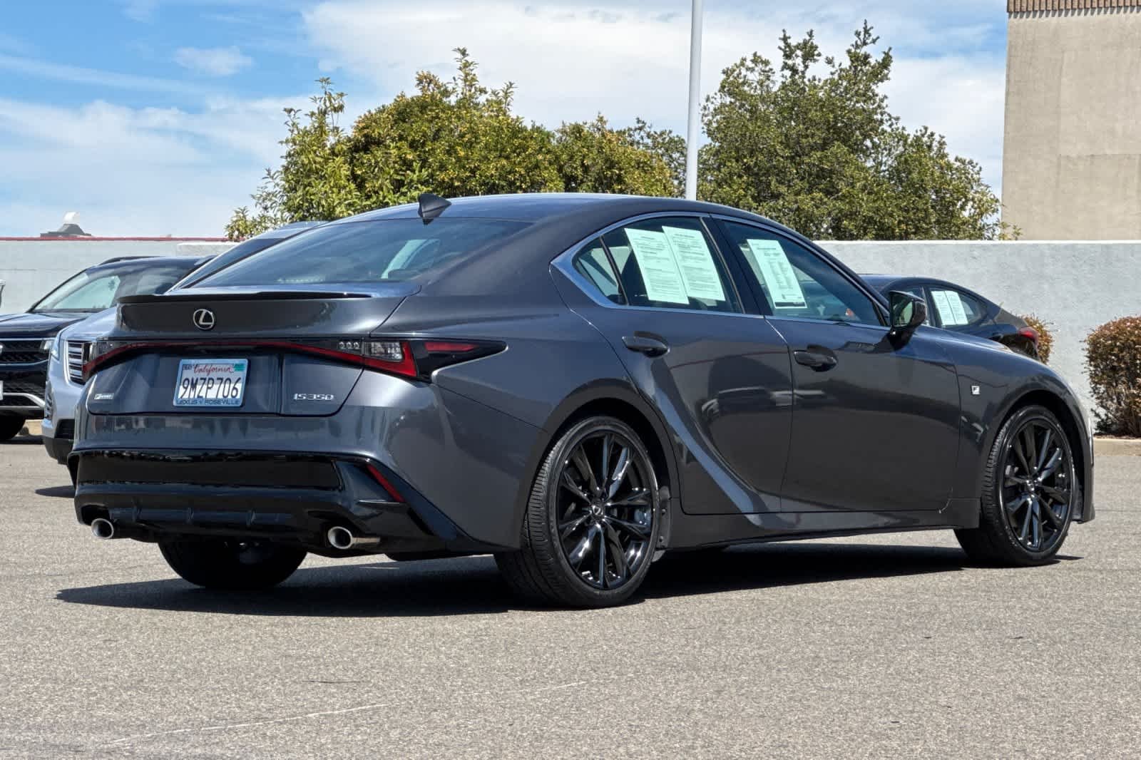 Used 2021 Cloudburst Gray Lexus F SPORT image 2
