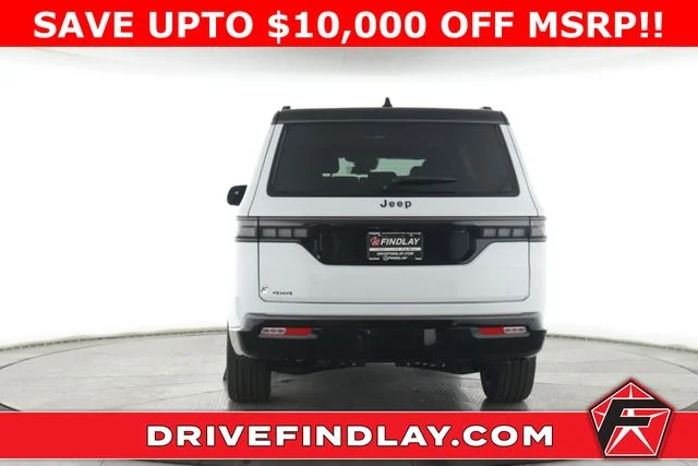 New 2026 Bright White Clear-Coat Exterior Paint Jeep Summit Reserve image 11