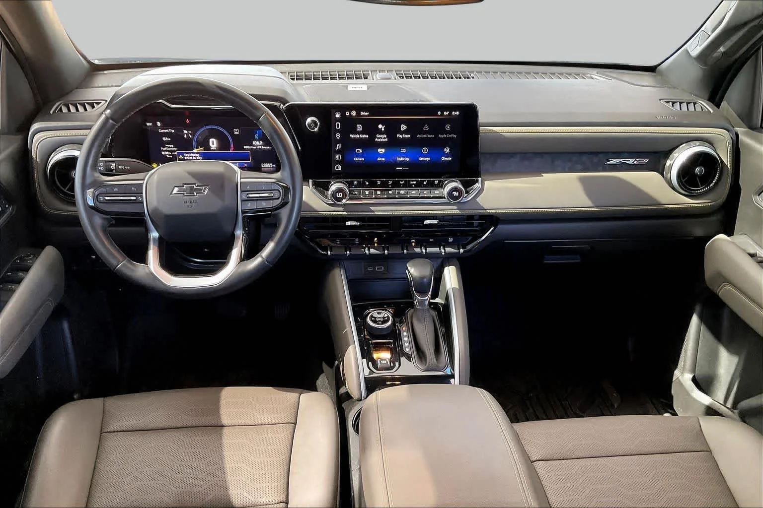 Used 2023 Sterling Gray Metallic Chevrolet 4WD ZR2 image 13