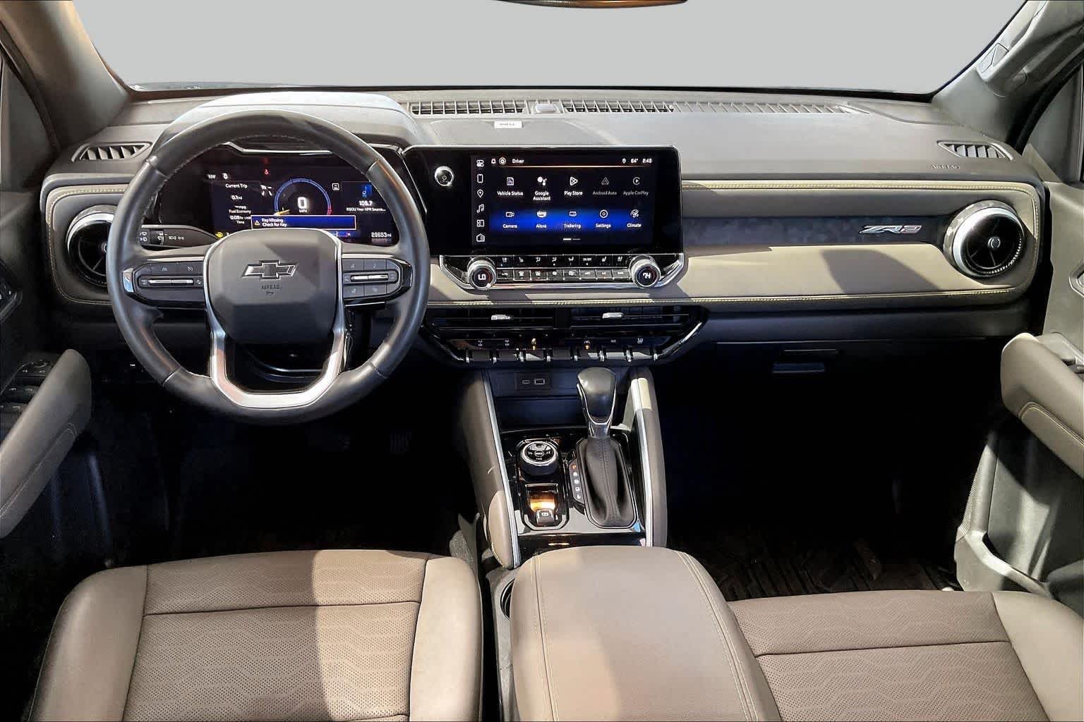 Used 2023 STERLING GRAY METALLIC Chevrolet 4WD ZR2 image 15
