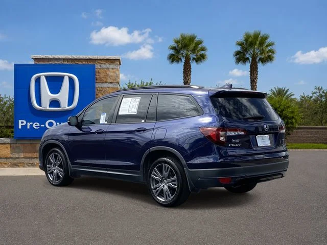 Certified Used 2022 Obsidian Blue Pearl Honda Sport image 4