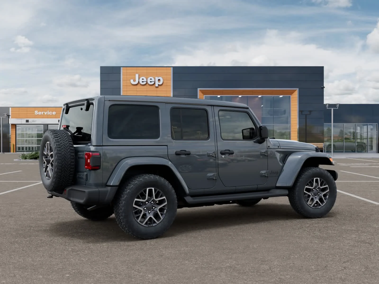 New 2026 Anvil Clearcoat Jeep Sahara image 4