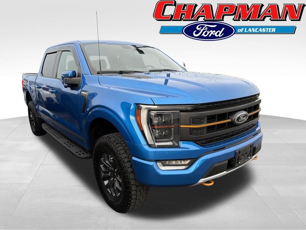 Used 2021 Blue Metallic Ford Tremor image 3