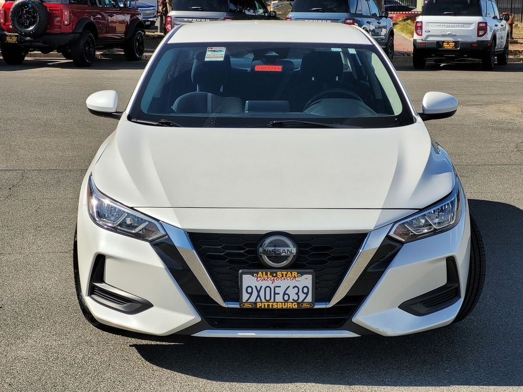 Certified Used 2023 Aspen White Nissan SV image 2