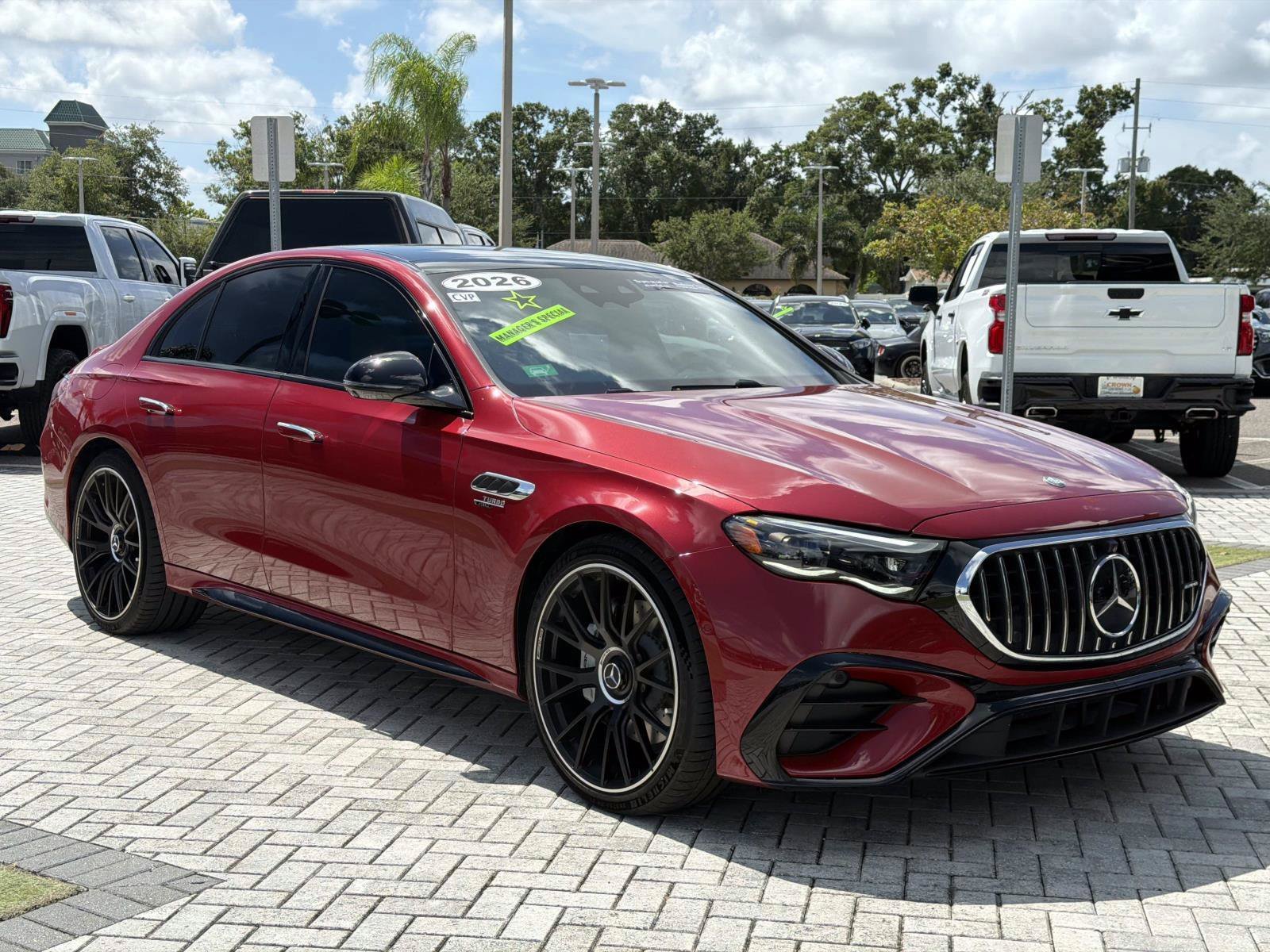 Certified Used 2026 Red Metallic Mercedes-Benz E 53 AMG® image 3