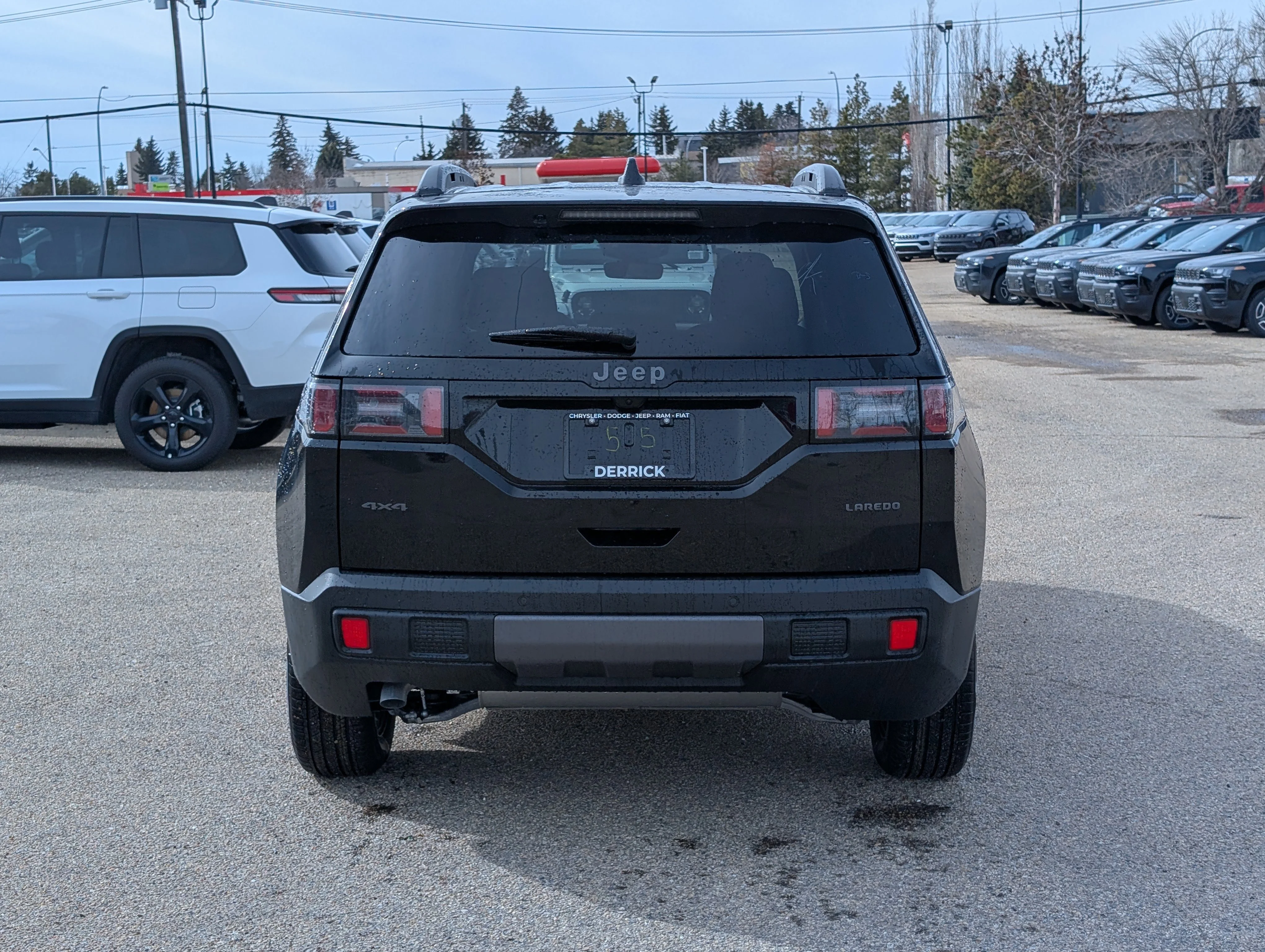 New 2026 Diamond Black Crystal Pearl Jeep Laredo image 5