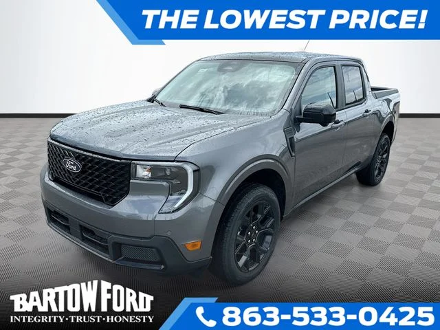 New 2026 Gray Metallic Ford Lariat image 1