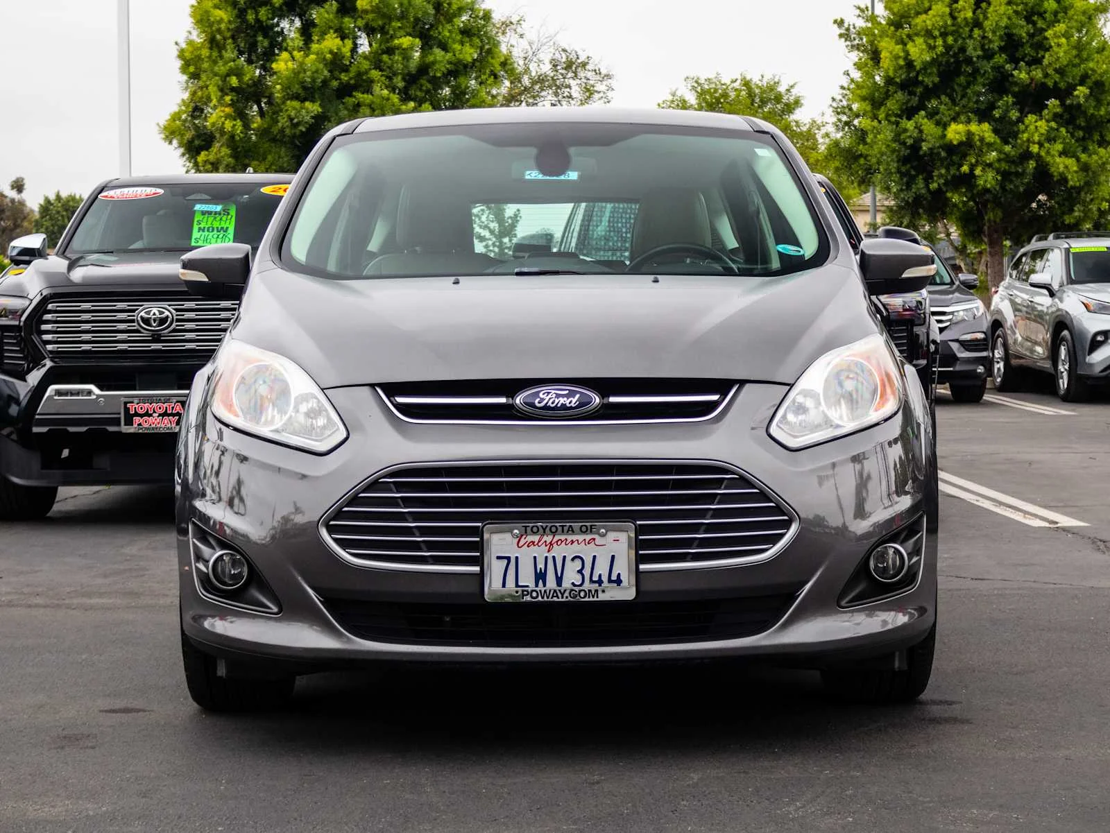 Used 2014 Ford C-Max SEL with VIN 1FADP5BU7EL502204 for sale in Poway, CA