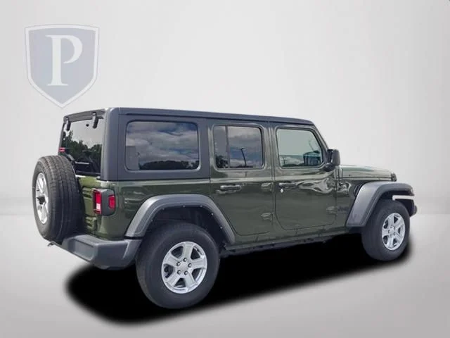 Used 2022 Green Jeep Unlimited Sport S image 5