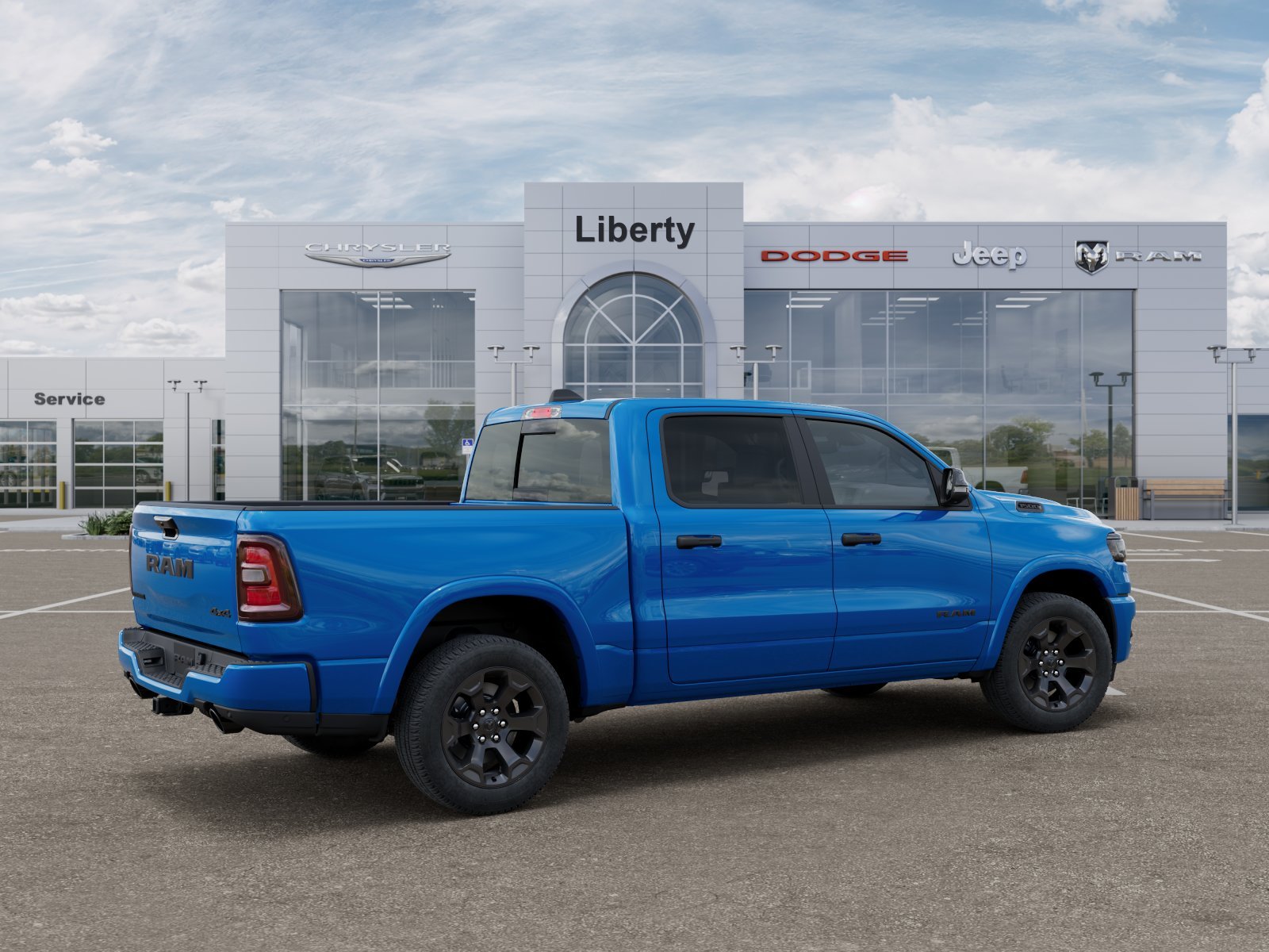New 2026 Hydro Blue Pearlcoat RAM Big Horn/Lone Star image 37