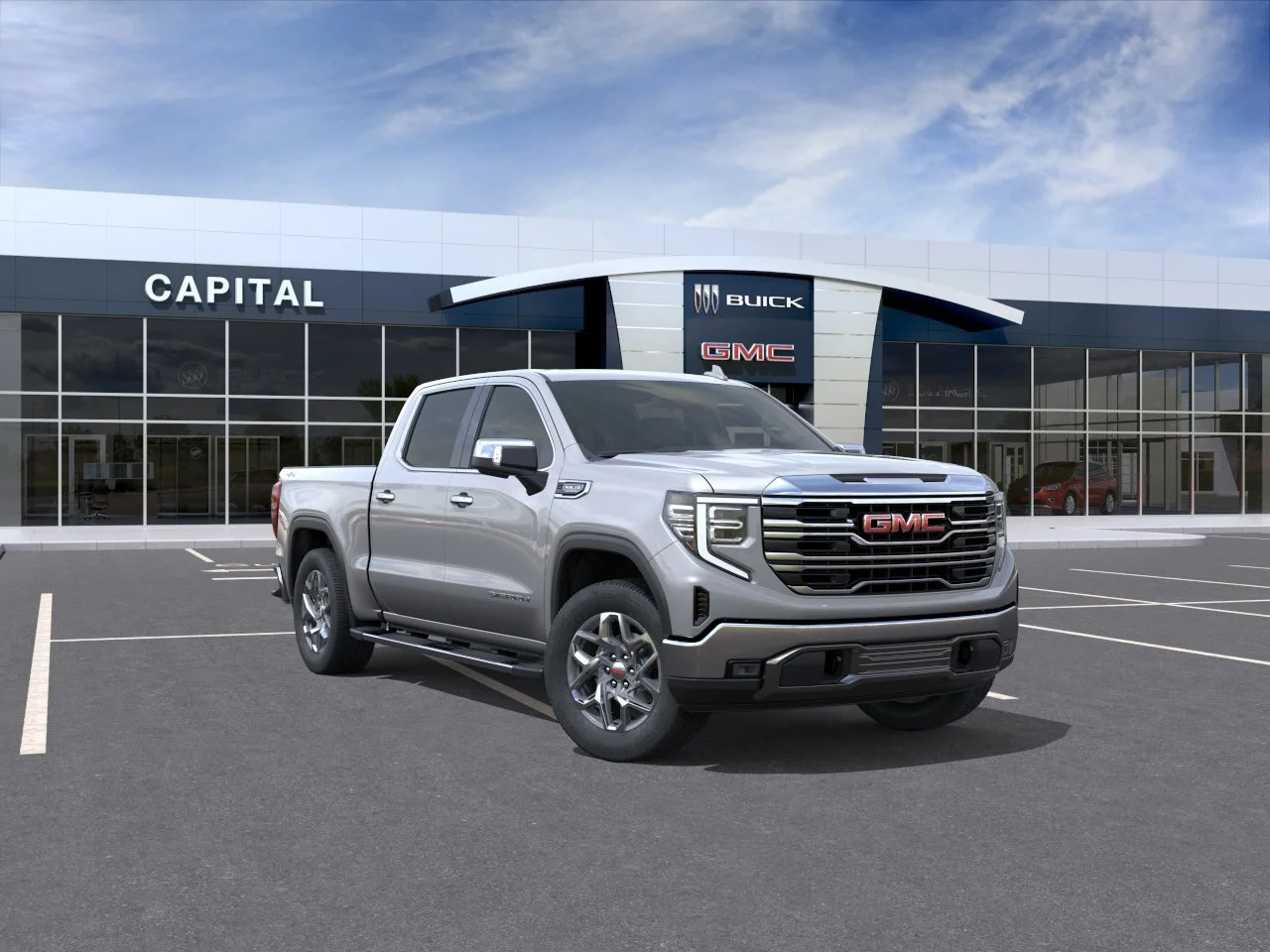 New 2026 Sterling Metallic GMC SLT image 2
