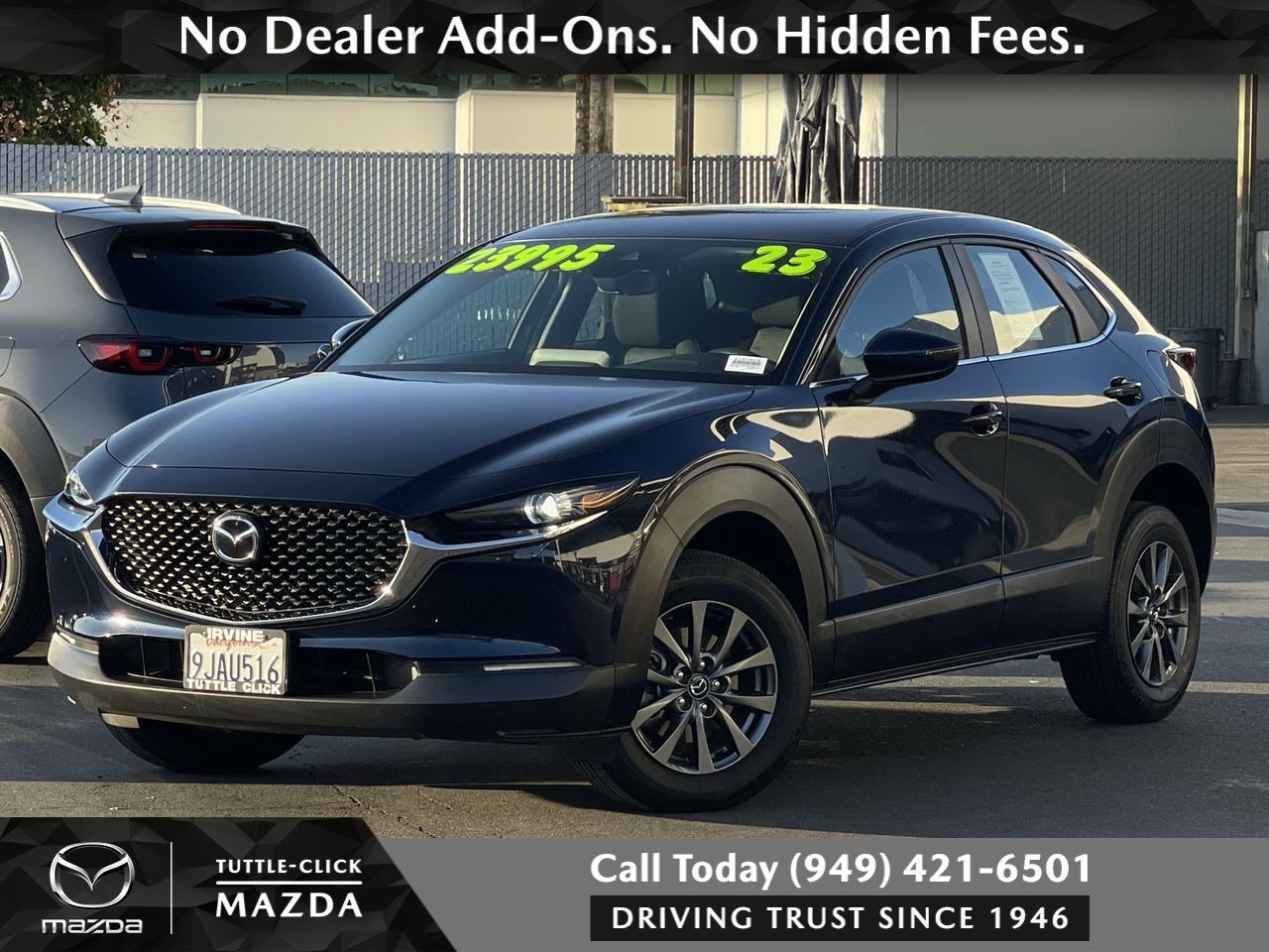 Used 2023 Deep Crystal Blue Mica Mazda 2.5 S image 1
