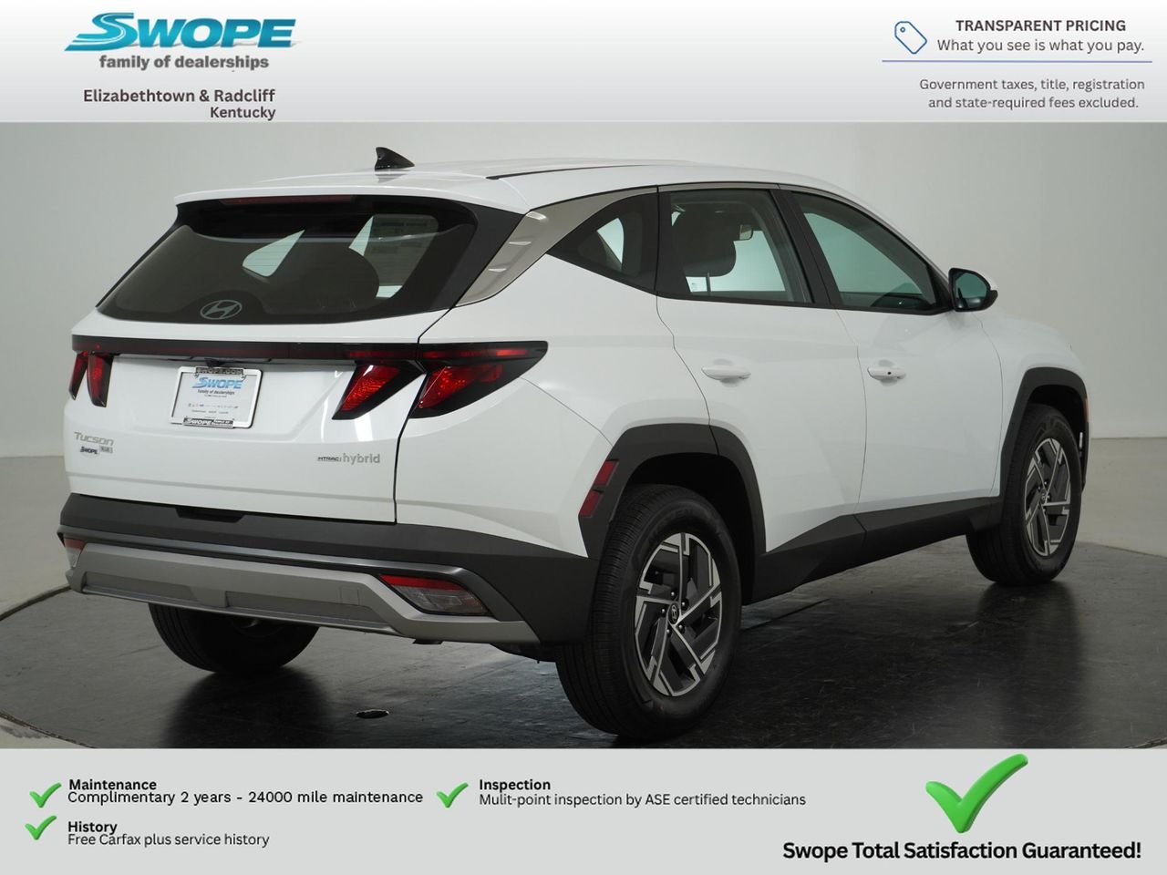 New 2026 Creamy White Pearl Hyundai Blue image 3